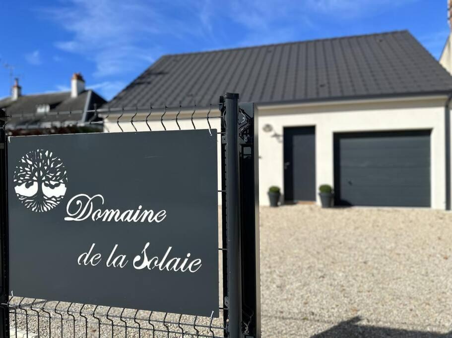 Villa * Domaine De La Solaie * - Proche Bords De Loire Saint-Denis-de lʼHôtel Exterior foto